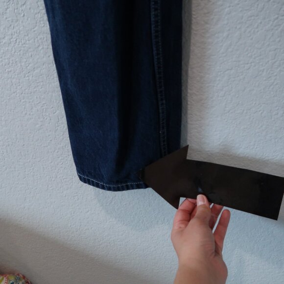 ASOS Collusion Womens 005 Straight Jeans Denim Blue Pants 26 - Picture 6 of 17